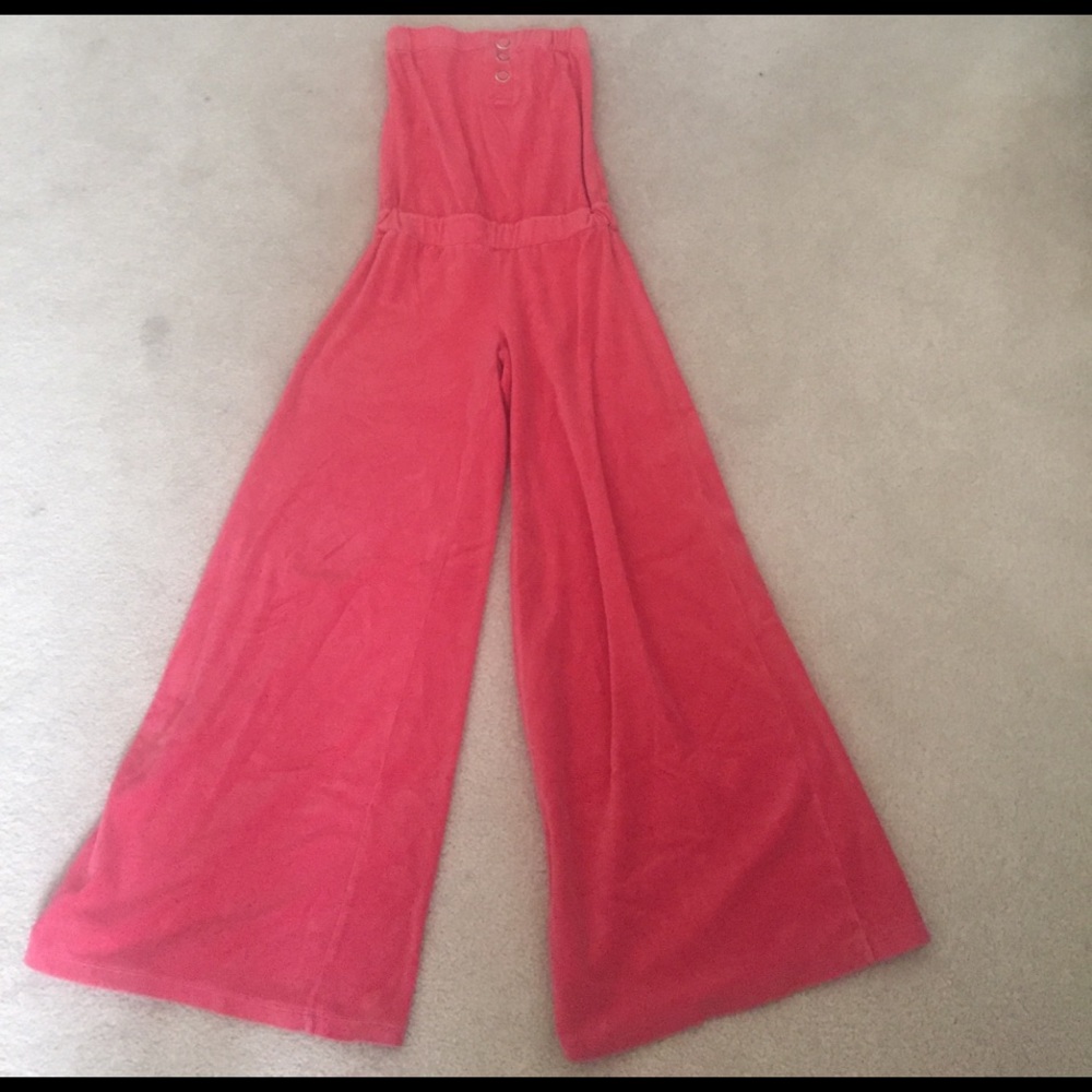 Victoria's Secret Red Jumpsuit